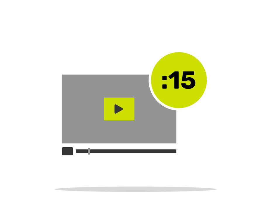 15 seconds increment.