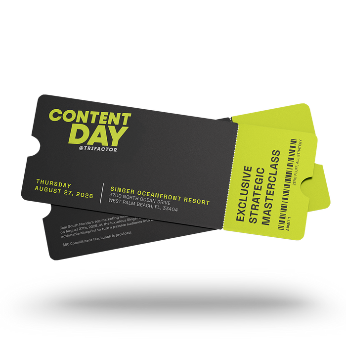 Trifactor Content Day Workshop Ticket